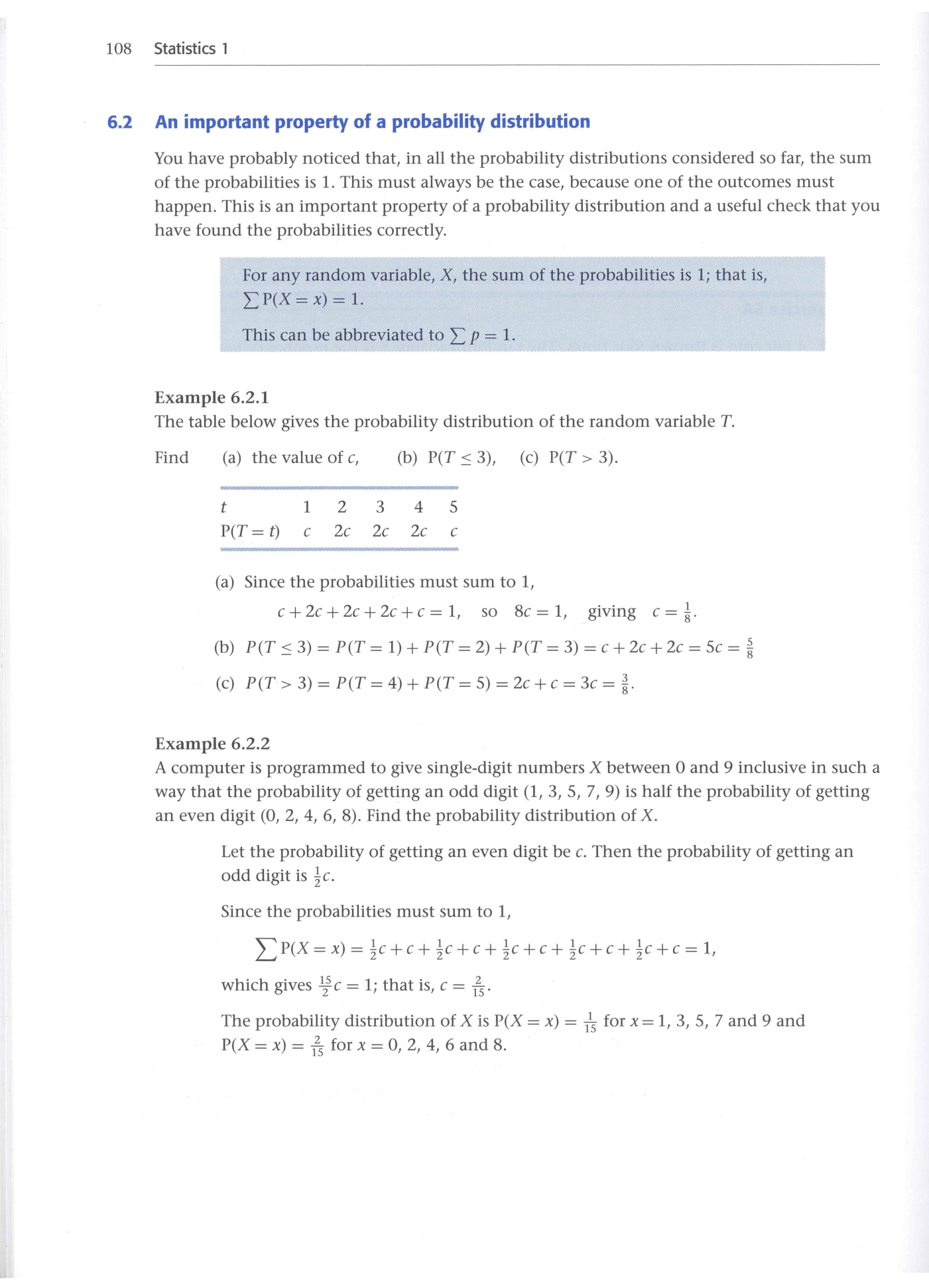 Cambridge Statistics